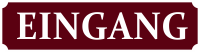 Eingang